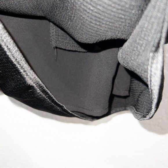 NWT Mittoshop Black One Shoulder Satin Romper Size Small - Picture 9 of 12